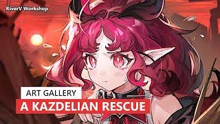 A Kazdelian Rescue Art Compilation | Arknights/明日方舟 溶炉“還魂”記 アート集