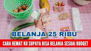 Tips BELANJA HEMAT, berapapun budgetnya pasti cukup