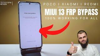 Xiaomi MIUI 13 FRP BYPASS Google locked (without pc) | 100% Working For All Mi/Redmi/Poco Devices