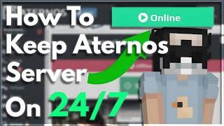 HOW TO MAKE ATERNOS Server 24/7 For FREE!