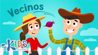 Qué es un Vecino | Estudios Sociales para Niños | Kids Academy Español