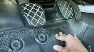 Volkswagen Polo (4th generation), Mk4 (9N), water leaks to driver footwell carpet