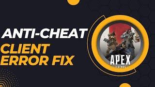 How to fix client failed an anti-cheat runtime integrity check in Apex Legends