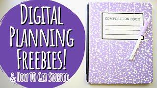 Tips To Get Started With Digital Planning (Plus Digital Planning Freebies!)