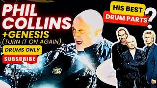 Genesis  : turn it on again, drums only with Phil Collins (headphones and good speakers required)