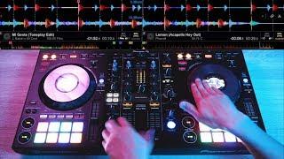 PRO DJ SHOWS OFF HIS SKILLS ON THE NEW DDJ-800 - Fast and Creative DJ Mixing Ideas