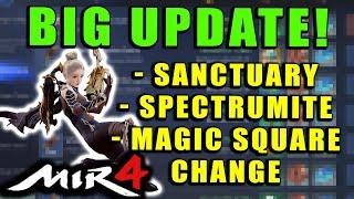 MIR4 - NEW UPDATE!  Patch Notes Review!  Clan Sanctuary, New Magic Stone, MORE!