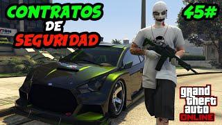 CONTRATOS DE SEGURIDAD DE LA AGENCIA |GTA ONLINE DE POBRE A RICO 2024| NUEVA SERIE /Ep 45#