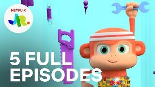 Chico Bon Bon Season 1 FULL EPISODE 5-10 Compilation  Netflix Jr