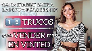 1️⃣5️⃣ TRUCOS para VENDER TU ROPA en VINTED más rápido y fácilmente | Sácate un dinerillo extra 