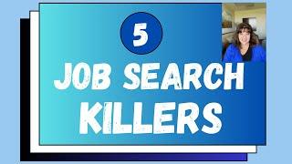 Avoid These Top 5 Mistakes for a Successful Job Search! #jobsearch #career #jobseekers