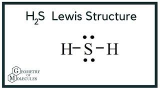 H2S Lewis Structure (Dihydrogen sulfide)