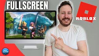 How To Enter Roblox Fullscreen Mode And Hide Taskbar