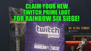 TWITCH PRIME PACKS OPENING FOR RAINBOW SIX SIEGE!