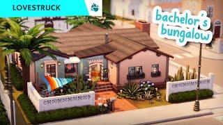 Bachelor's Bungalow ️‍ || The Sims 4: Lovestruck Speed Build