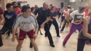 MMA Fighters very first Zumba Class