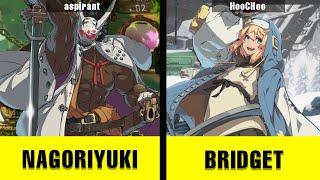 GGST | Nagoriyuki VS Bridget | Guilty Gear Strive High level gameplay