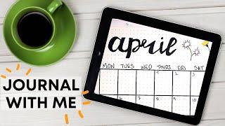 Journal with me! Digital Bullet Journal / Digital Planner Setup - Notability on the iPad Pro 2021