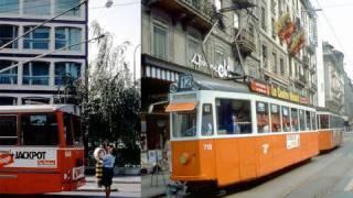 Vintage Geneva Trams & Trolleybuses in 1983