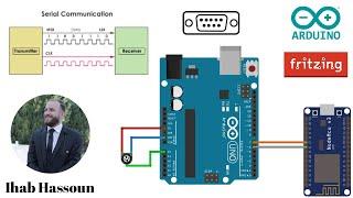NodeMCU 5 - How to make Serial Communication between Arduino and NodeMCU ESP8266