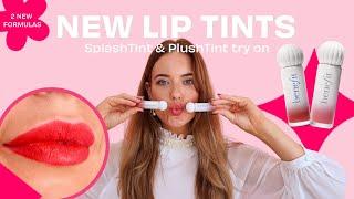 Let's try on our NEW SplashTint and PlushTint Lip Tints! How to find YOUR perfect shade!