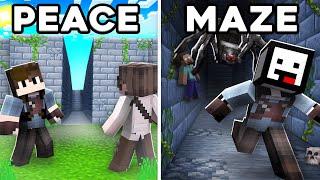 100 Players Simulate Maze Runner Civilization in Minecraft...