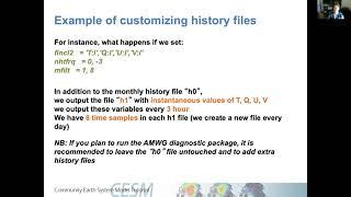 Namelist and Code Modifications - 2021 CESM Tutorial