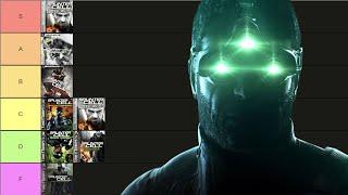 The DEFINITIVE Splinter Cell TIER LIST