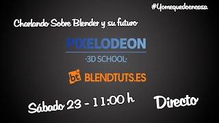 Directo Charlando de Blender y el futuro con @blendtuts-es