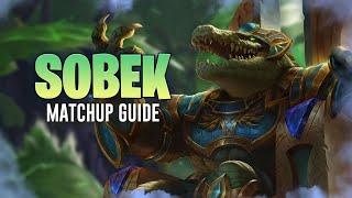 Best and Worst Matchups into Support Sobek in Smite Season 8!