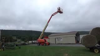 2014 JLG 660SJ Boom Man Lift 66' With Jib Duetz Diesel Skypower Welder Ready 3844 Hours Nice Machine