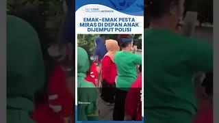 Viral Emak Emak Pesta Miras Sambil Joget di Depan Anak, Berujung Dijemput polisi & Minta Maaf