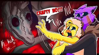 CatNap X Kickin Chicken VS INFECTED CraftyCorn | Poppy Playtime Chapter 3┃Smiling Critters Comic Dub
