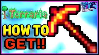 How to CRAFT Molten Pickaxe in Terraria (EASILY!)