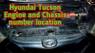 How to Find the Hyundai Tucson Chassis and Engine Number