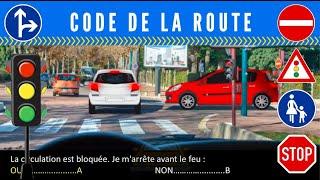 2024 Nouveau examen code de la route  test 3  France permis #codedelaroute #france