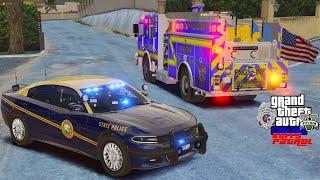 GTA 5 Roleplay #512 State Police Live Patrol - KUFFS FiveM Server