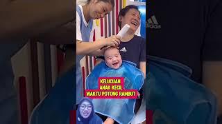 KELUCUAN ANAK KECIL WAKTU POTONG RAMBUT #alurfilm #alurceritafilmseru #shortvideo #alurflim