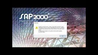 cara instal &cara mengatasi  error unable To find license pada aplikasi CSI SAP2000