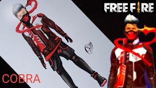 COBRA BUNDLE DRAWING || FREEFIRE COBRA EVENT || FF DRAWING ||