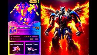 MAX LEVEL IN MOB CONTROL | STARSCREAM LEVEL 98 (NEW UPDATE)