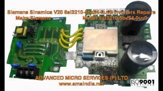 Siemens Sinamics V20 6sl3210-5be24-0uv0 Inverters Repairs @ Advanced Micro Services Pvt.Ltd