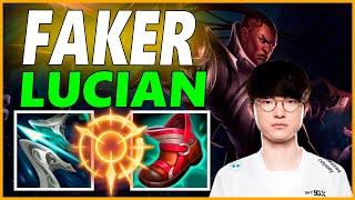 FAKER LUCIAN MID GAMEPLAYSEASON 12 LEAGUE OF LEGENDS