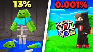 Rarest Things to Get in Minecraft  | 0.001% Chance