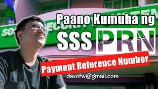 Mga Paraan Paano Makakuha ng SSS PRN | Payment Reference Number | daxofw