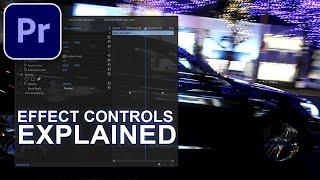 The Effect Controls Panel Explained in Adobe Premiere Pro CC (Video Editing Tutorial)