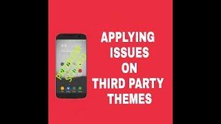 how to fix "applying issues on third party themes on miui"""""'