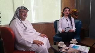 Prof. Dr. Norman Ali Khalaf interview with Dinar TV in Dubai 11.04.2017