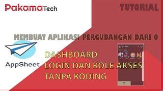 Membuat aplikasi pergudangan dengan appsheet tanpa koding