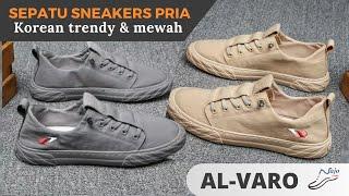 sepatu sneakers pria korea trendy 2021